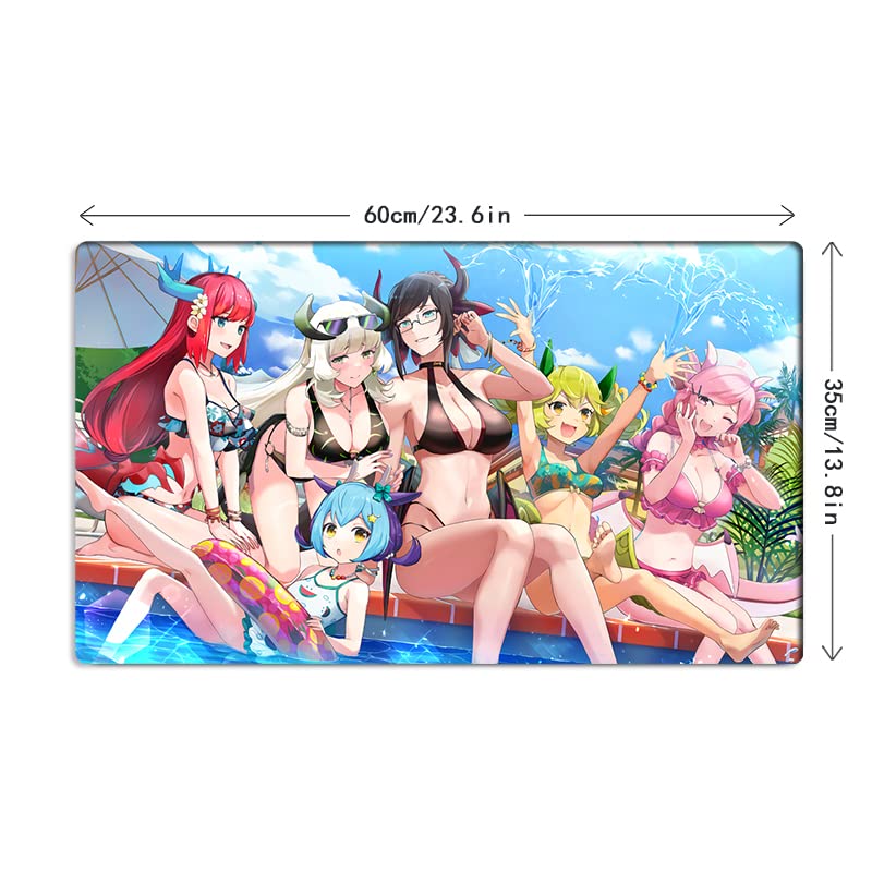 Amazon.com: Mlikemat New Playmat Dragonmaid Girls TCG CCG Trading